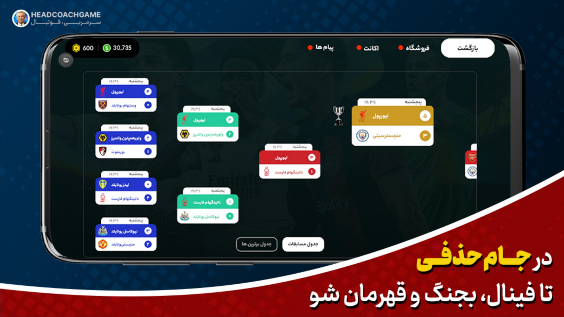 اسکرین شات 8 بازی سرمربی: فوتبال