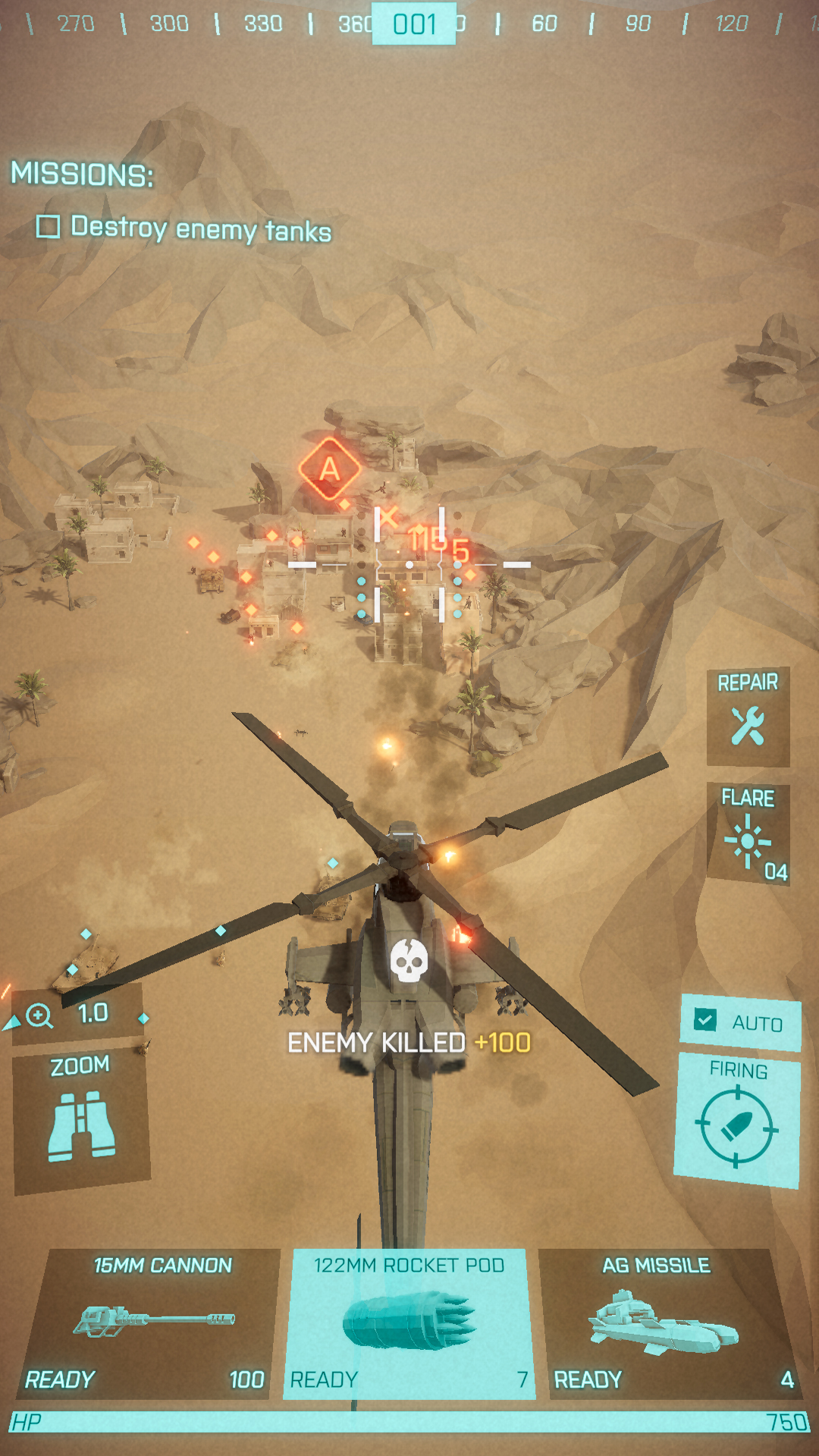 اسکرین شات 4 بازی Heli Attack