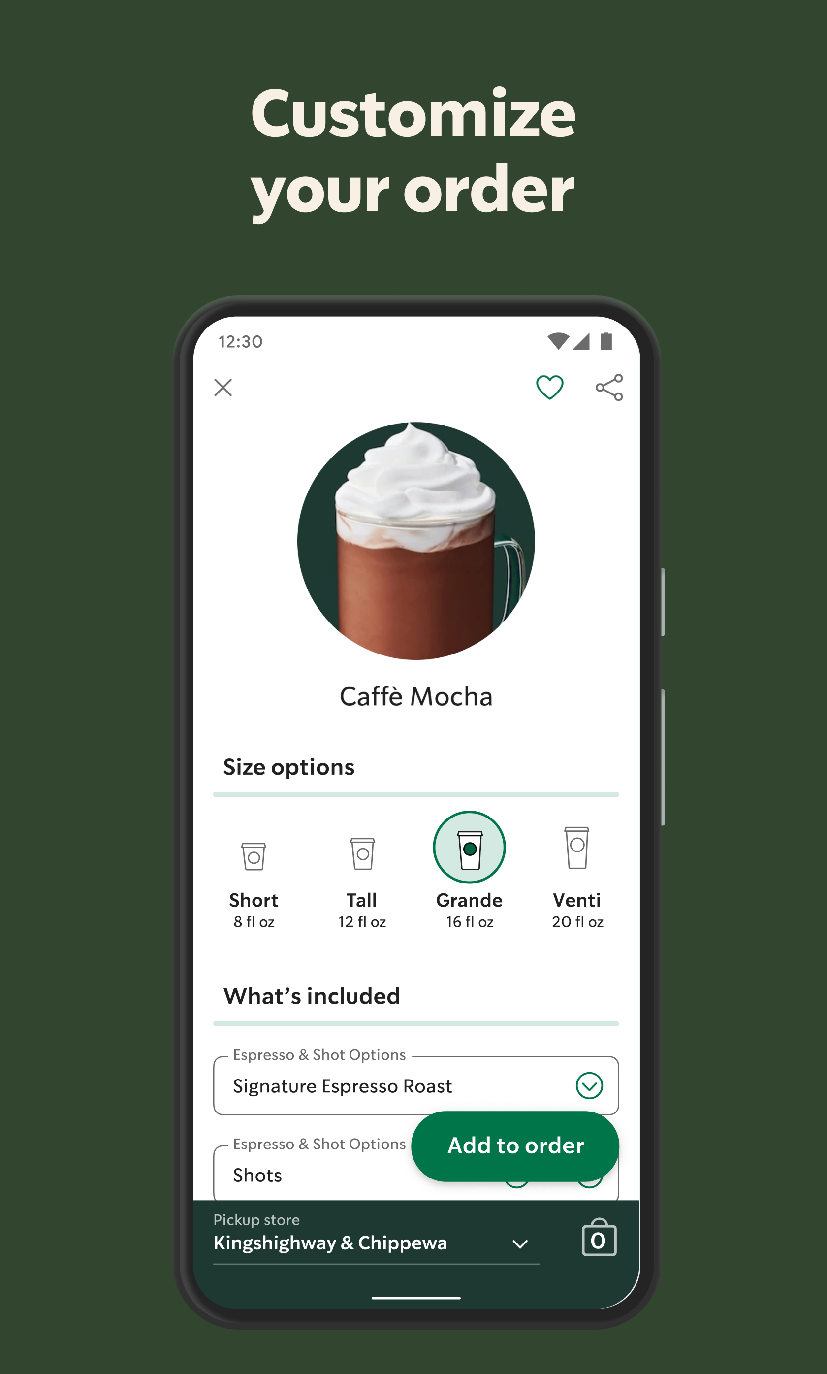 اسکرین شات 4 برنامه Starbucks