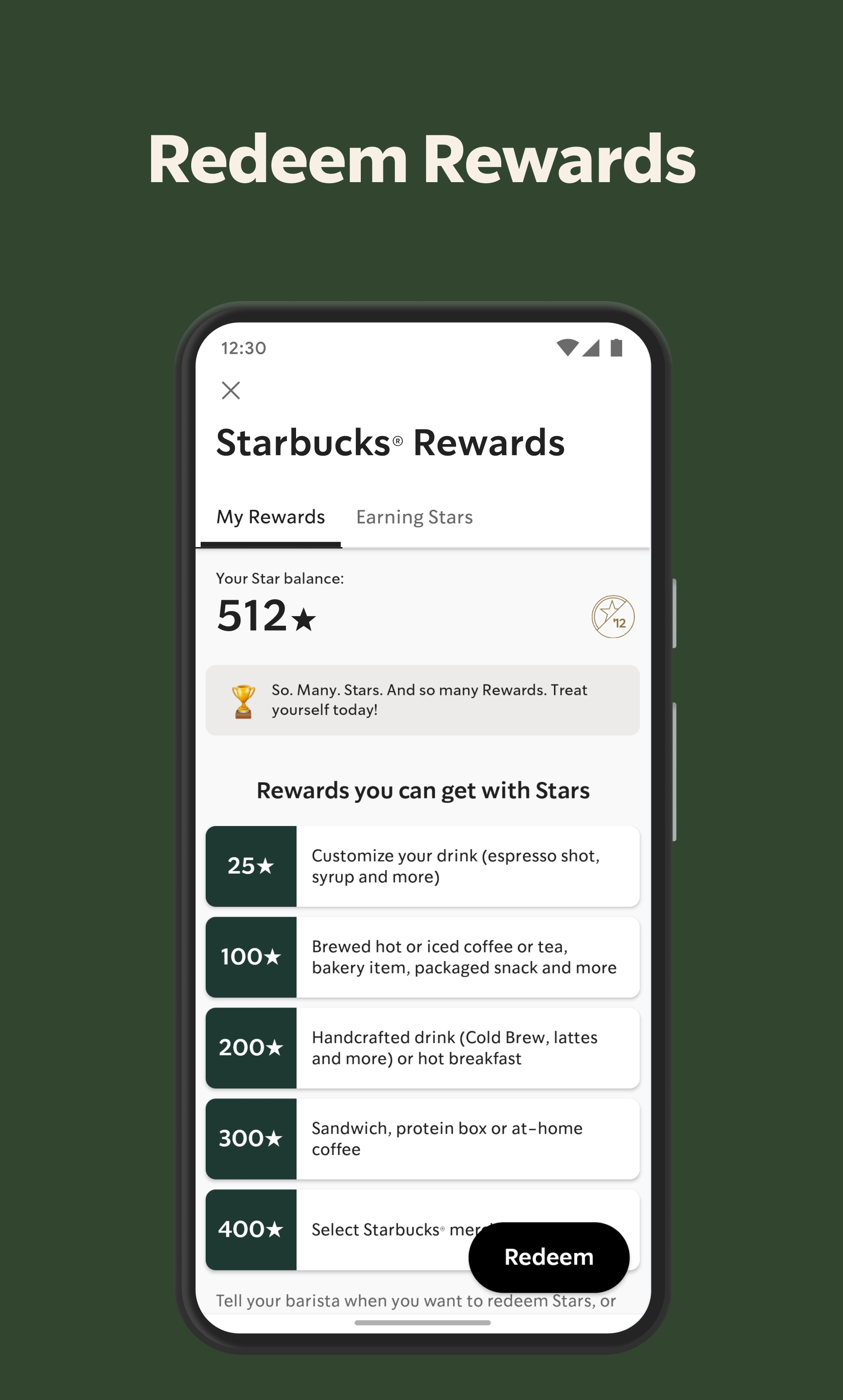 اسکرین شات 5 برنامه Starbucks