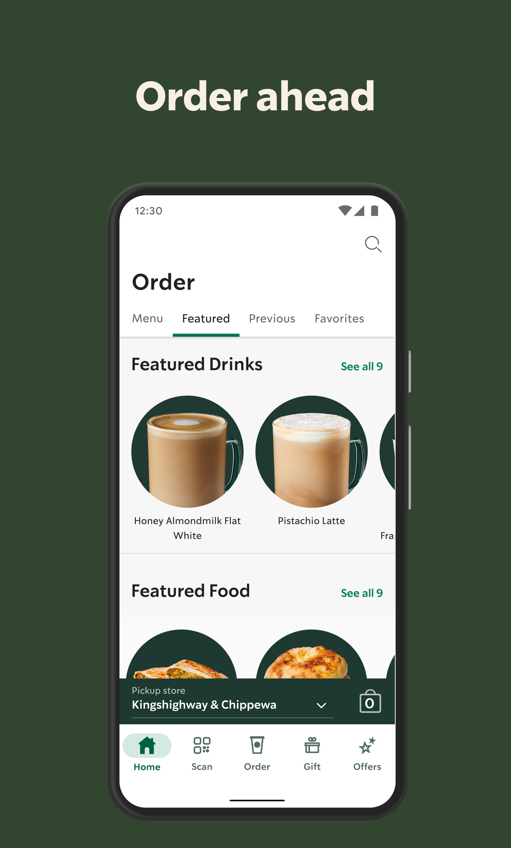 اسکرین شات 3 برنامه Starbucks