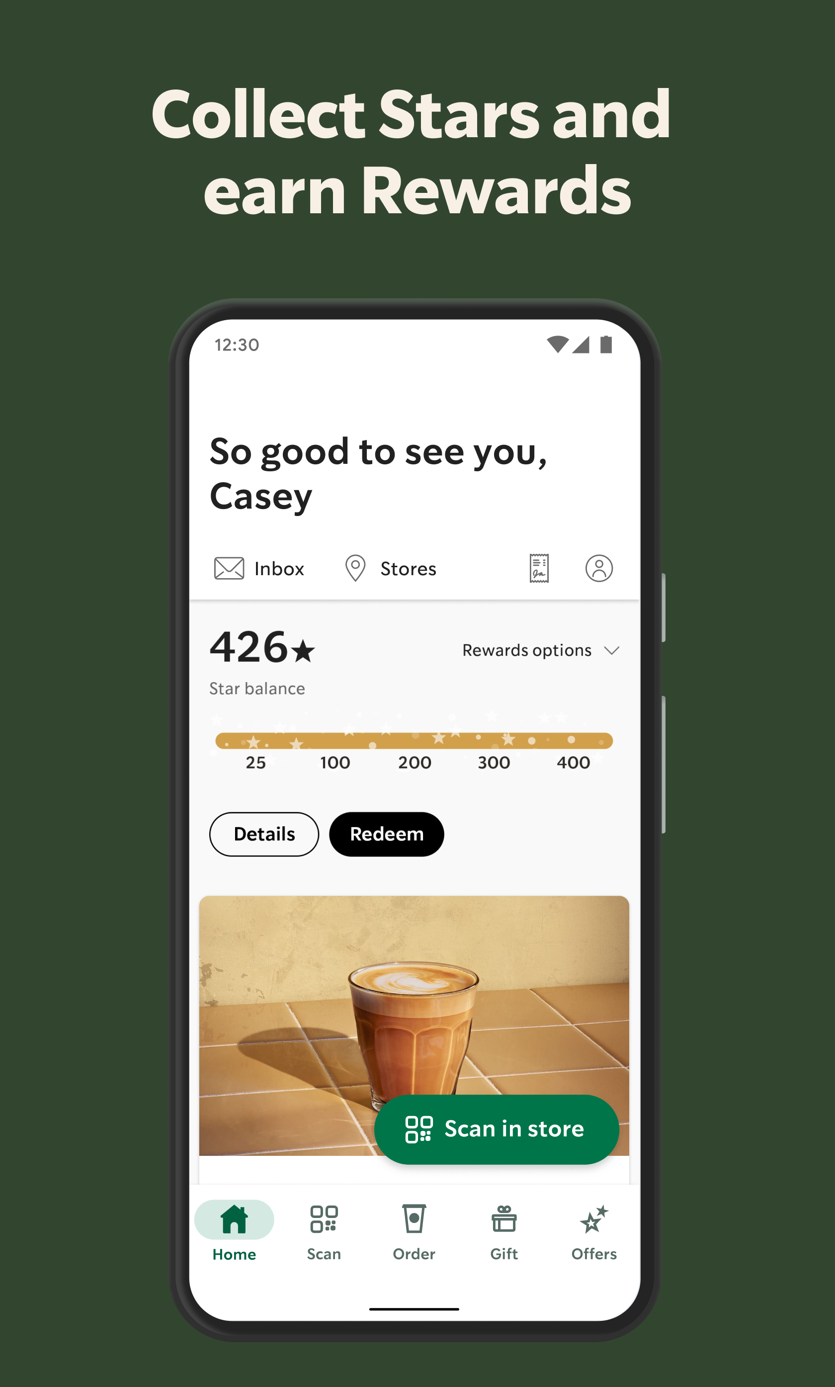 اسکرین شات 1 برنامه Starbucks