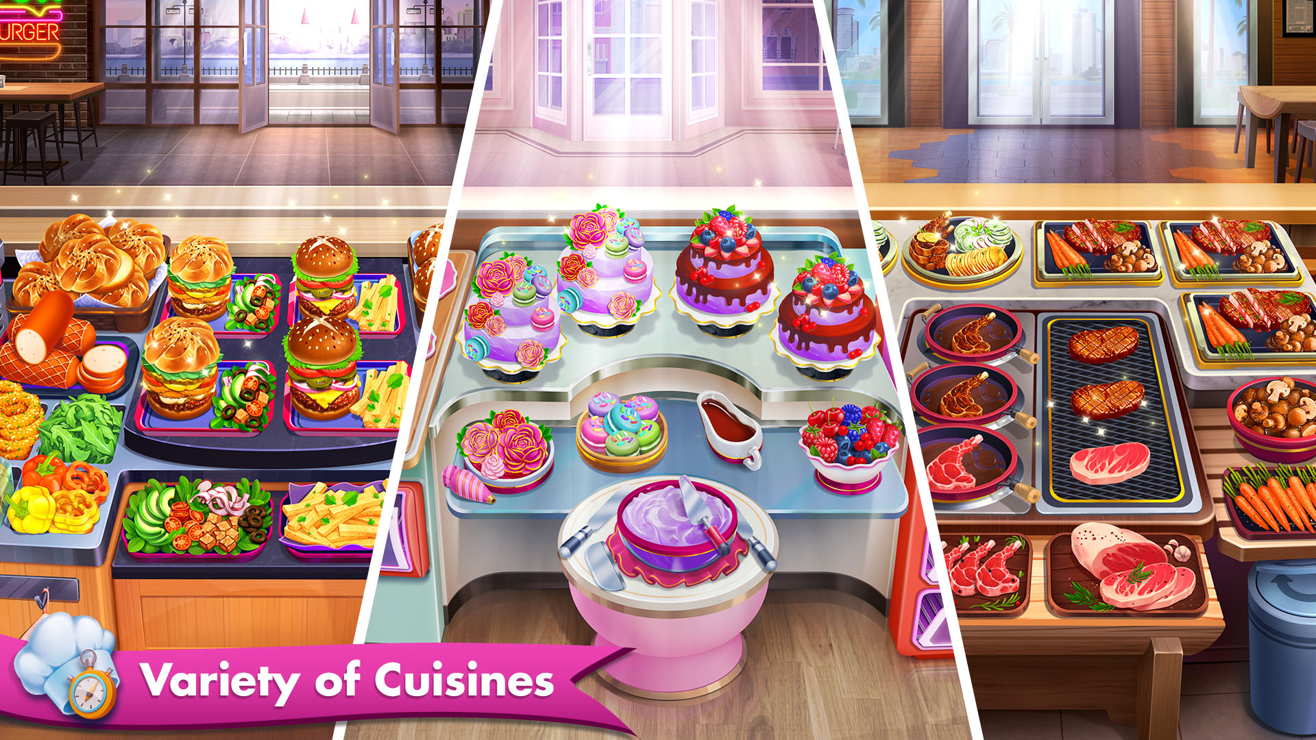 اسکرین شات 4 بازی Cooking Channel: Chef Games