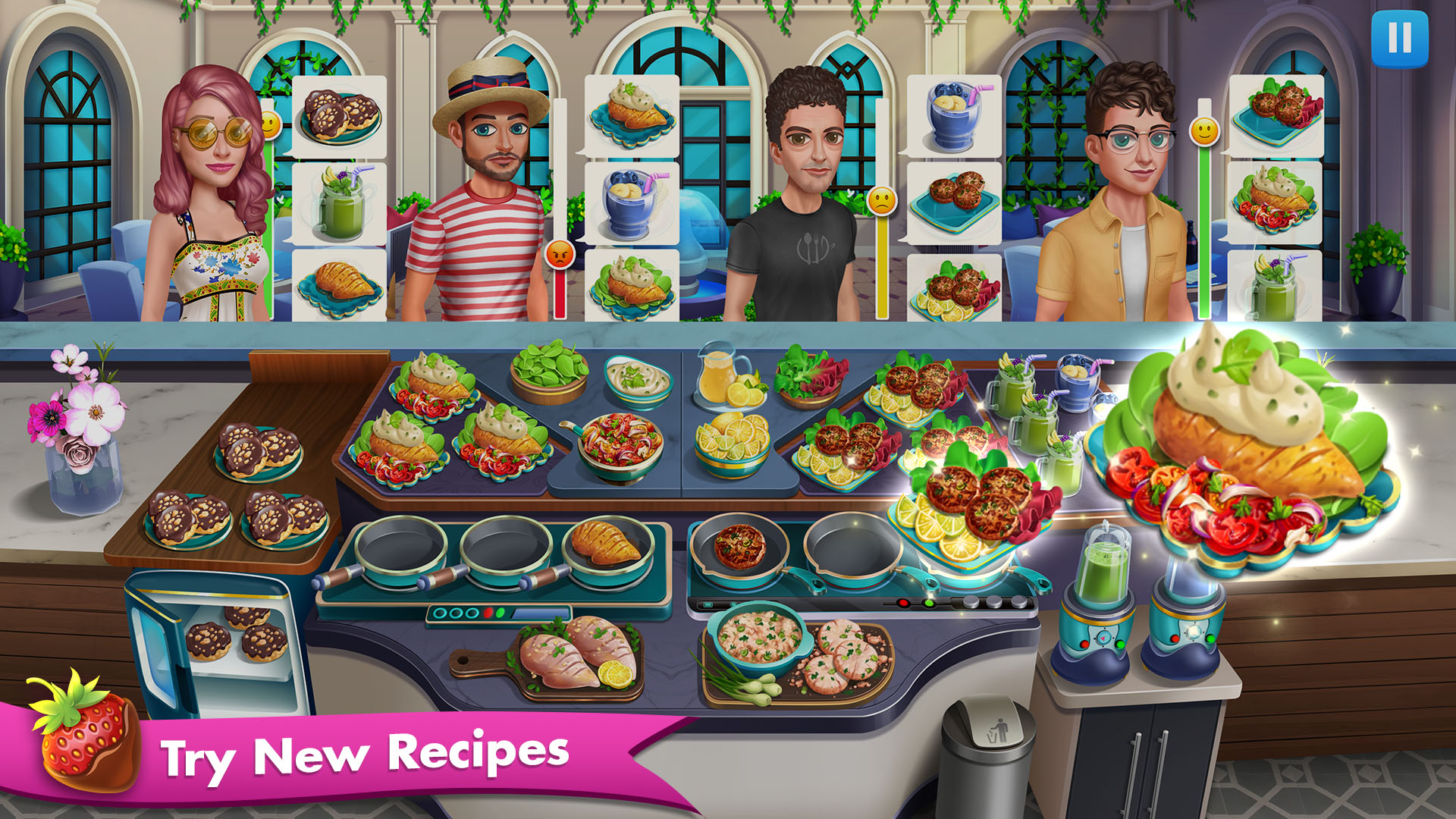 اسکرین شات 3 بازی Cooking Channel: Chef Games