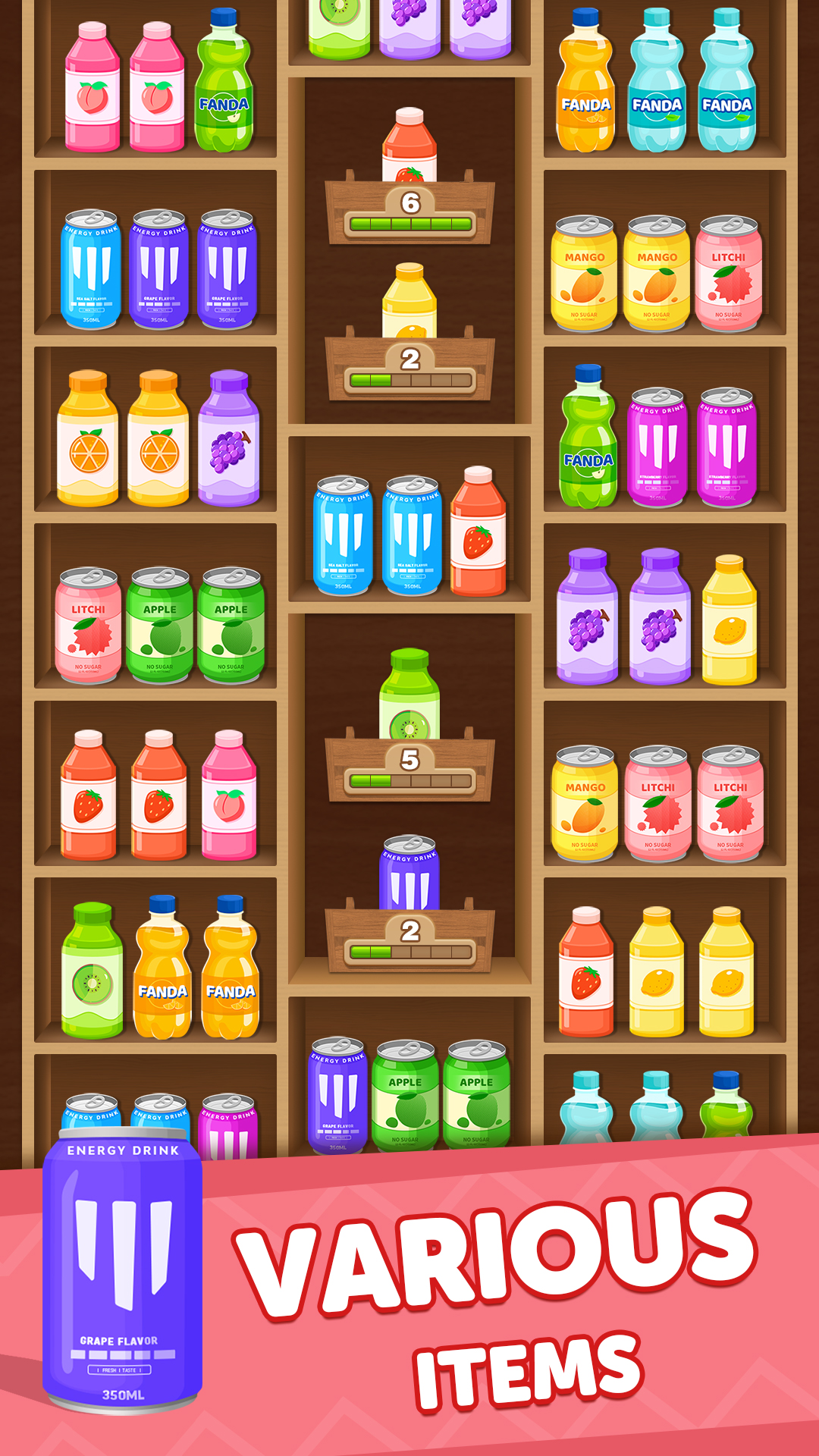 اسکرین شات 3 بازی Goods Matching: Sorting Games