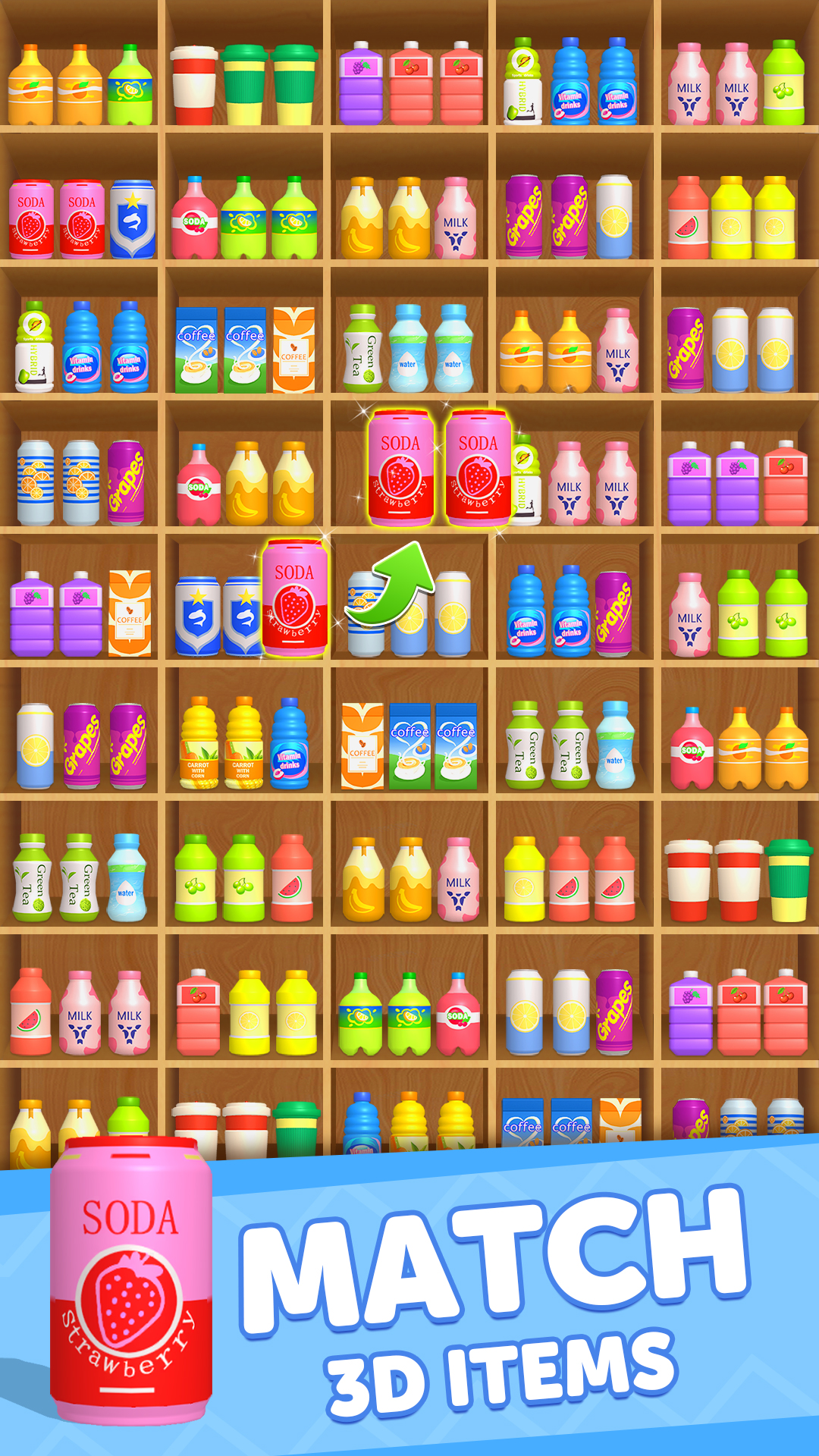 اسکرین شات 1 بازی Goods Matching: Sorting Games