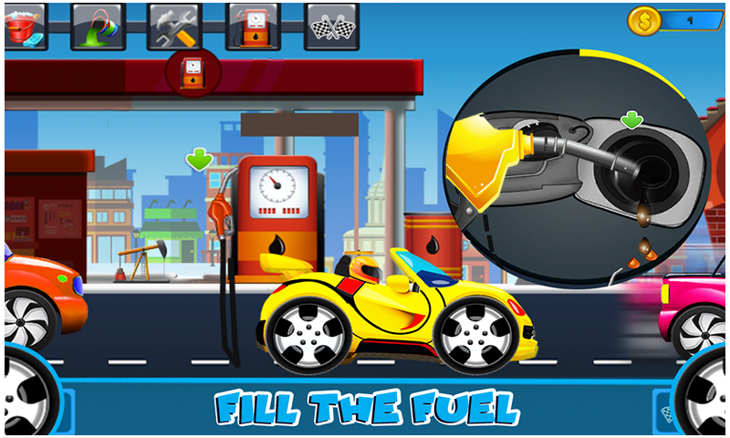 اسکرین شات 2 بازی Build Crazy Cars: Design Style