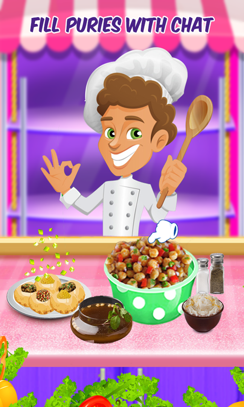 اسکرین شات 6 بازی Spicy Panipuri Maker