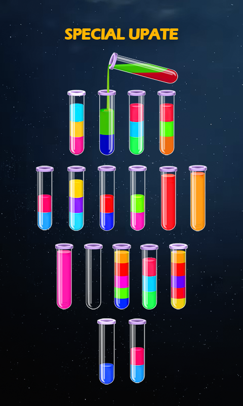 اسکرین شات 3 بازی Water Sort Puzzle: Color Fill