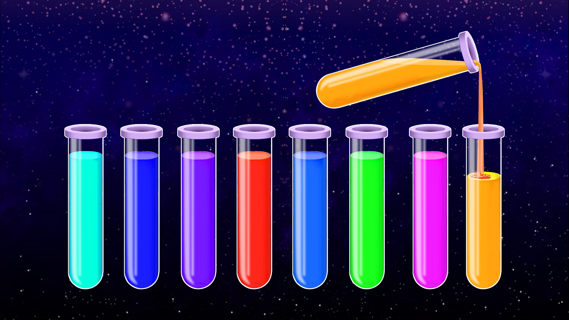اسکرین شات 5 بازی Water Sort Puzzle: Color Fill
