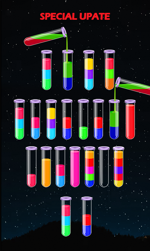 اسکرین شات 1 بازی Water Sort Puzzle: Color Fill