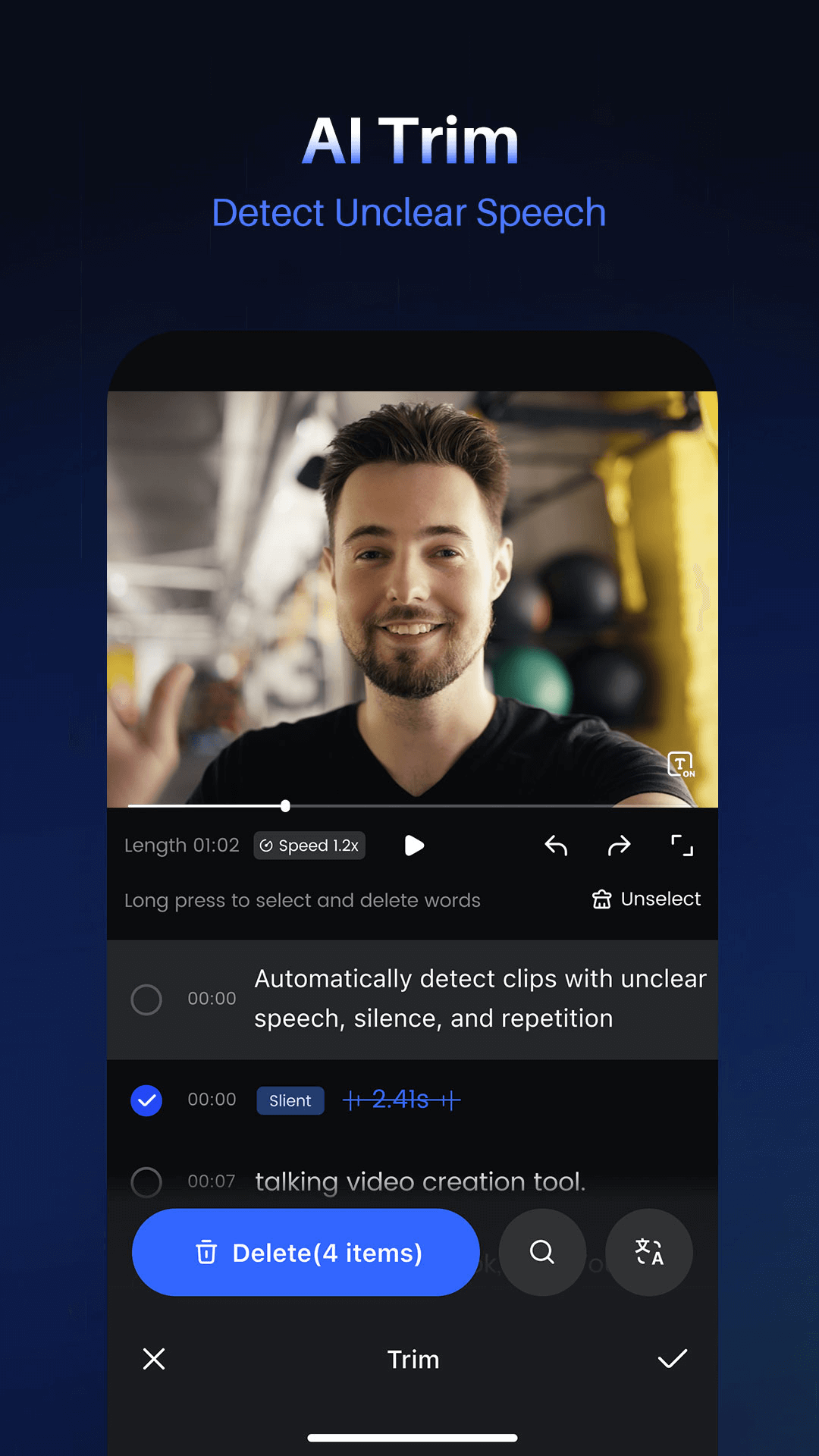 اسکرین شات 6 برنامه Vmake AI Captions