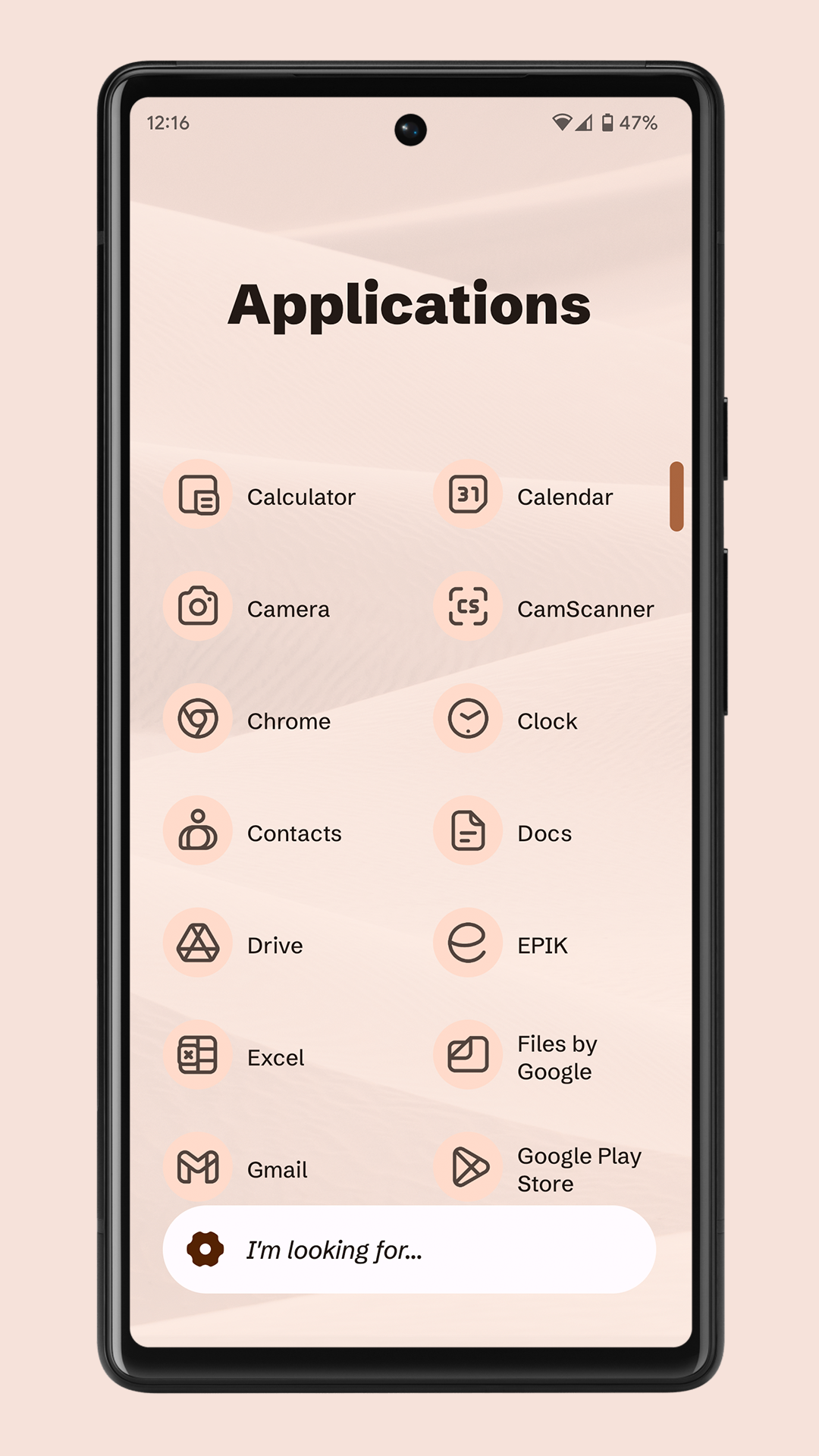 اسکرین شات 2 برنامه Stario Launcher