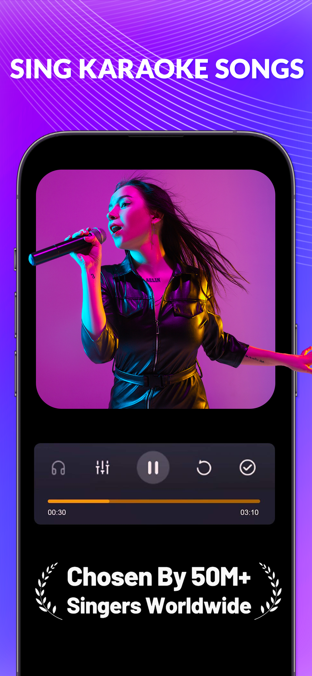 اسکرین شات 1 برنامه starmaker (استار میکر)