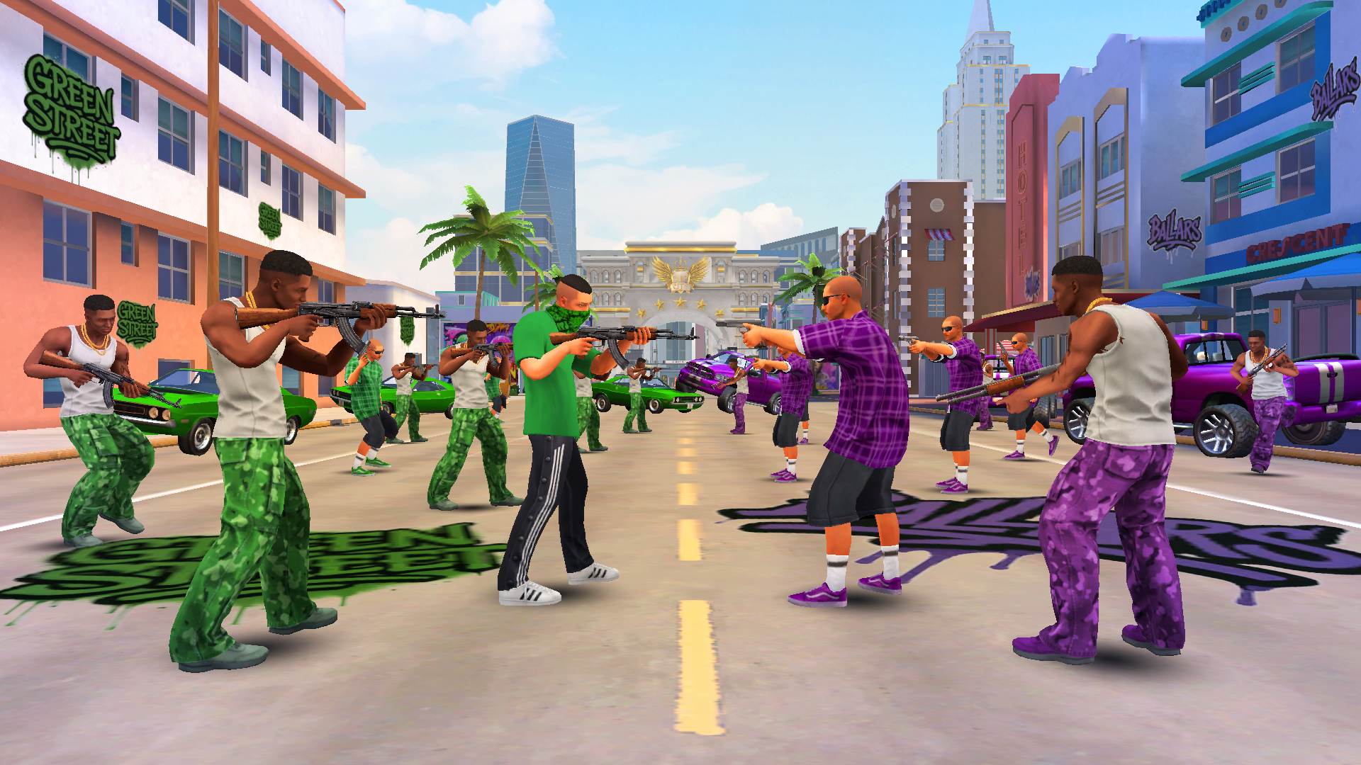 اسکرین شات 1 بازی Gangs Fighter