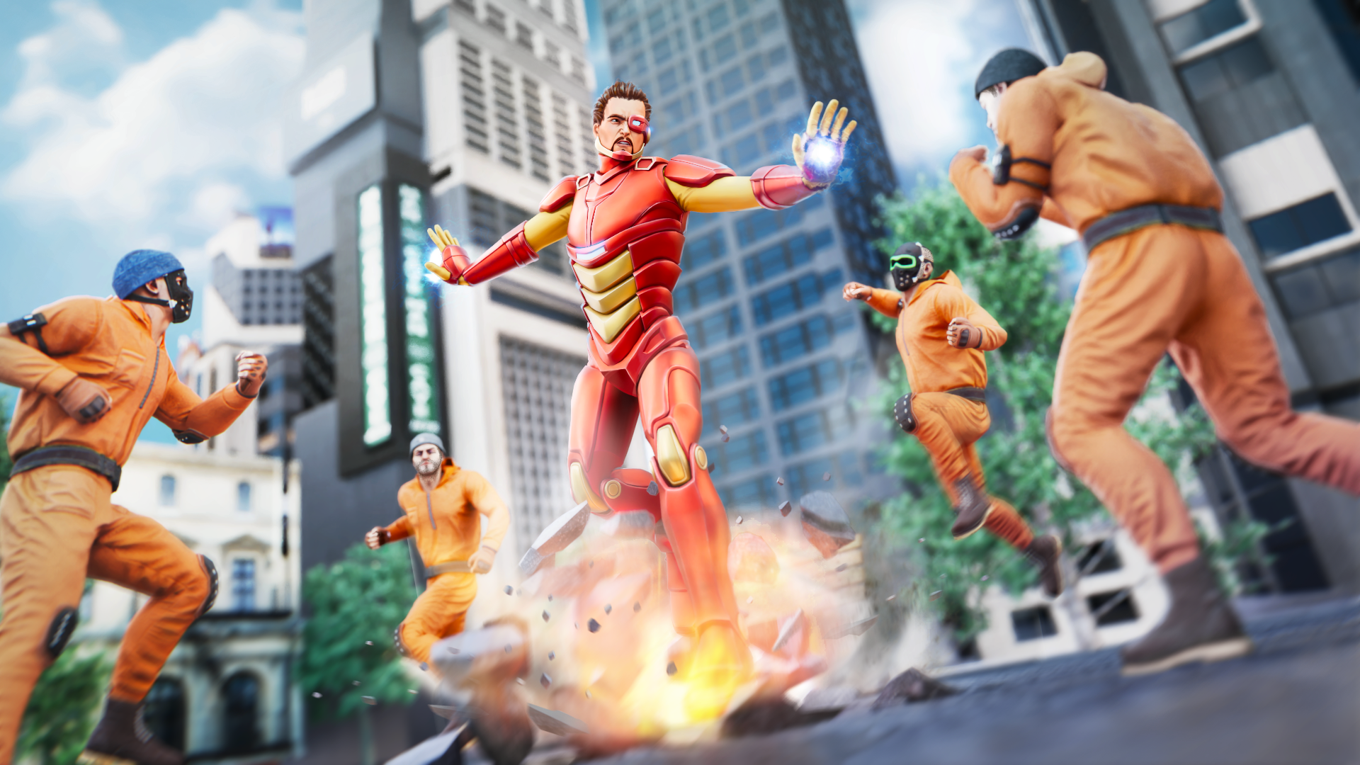 اسکرین شات 3 بازی Iron Hero 2