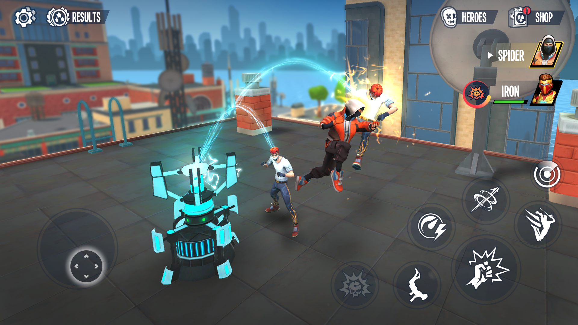 اسکرین شات 4 بازی Spider Fighter 3: Action Game