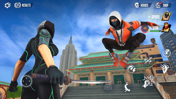اسکرین شات 3 بازی Spider Fighter 3: Action Game