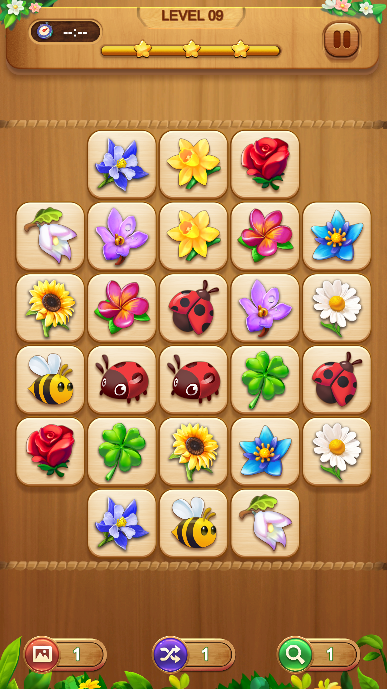 اسکرین شات 1 بازی Tile Push : Tile Pair Matching