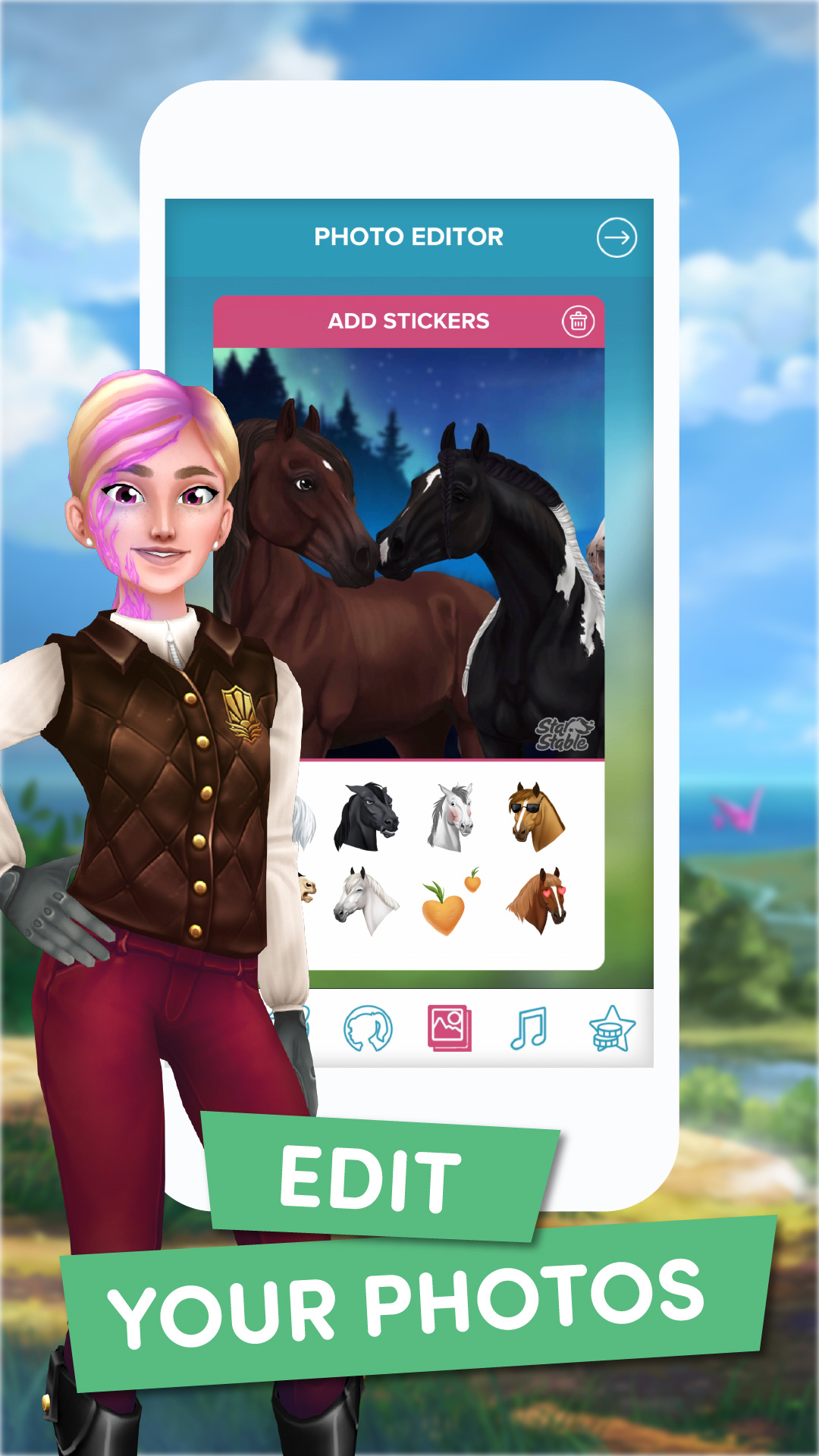 اسکرین شات 4 برنامه Star Stable Friends