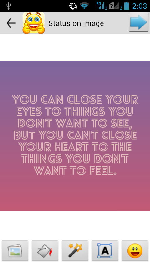اسکرین شات 5 برنامه Statuses for all occasions