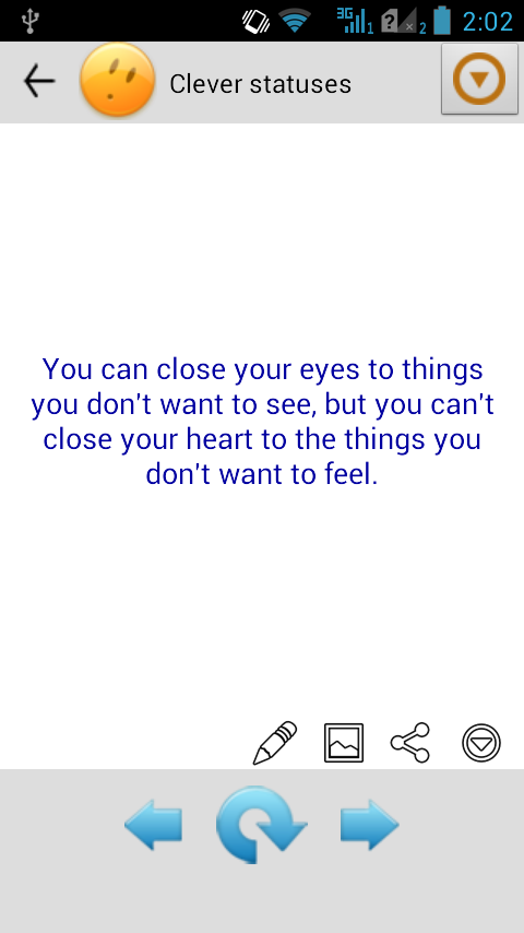 اسکرین شات 3 برنامه Statuses for all occasions