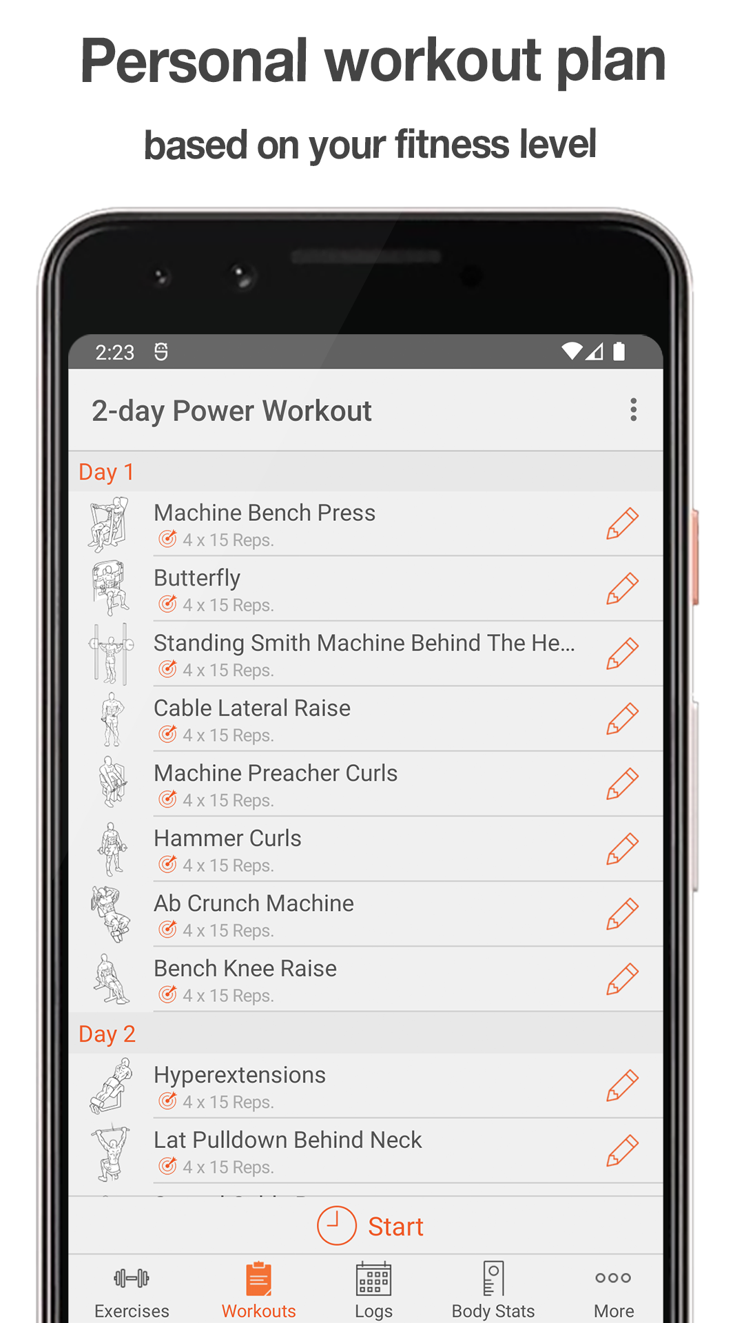 اسکرین شات 2 برنامه Fitness Point