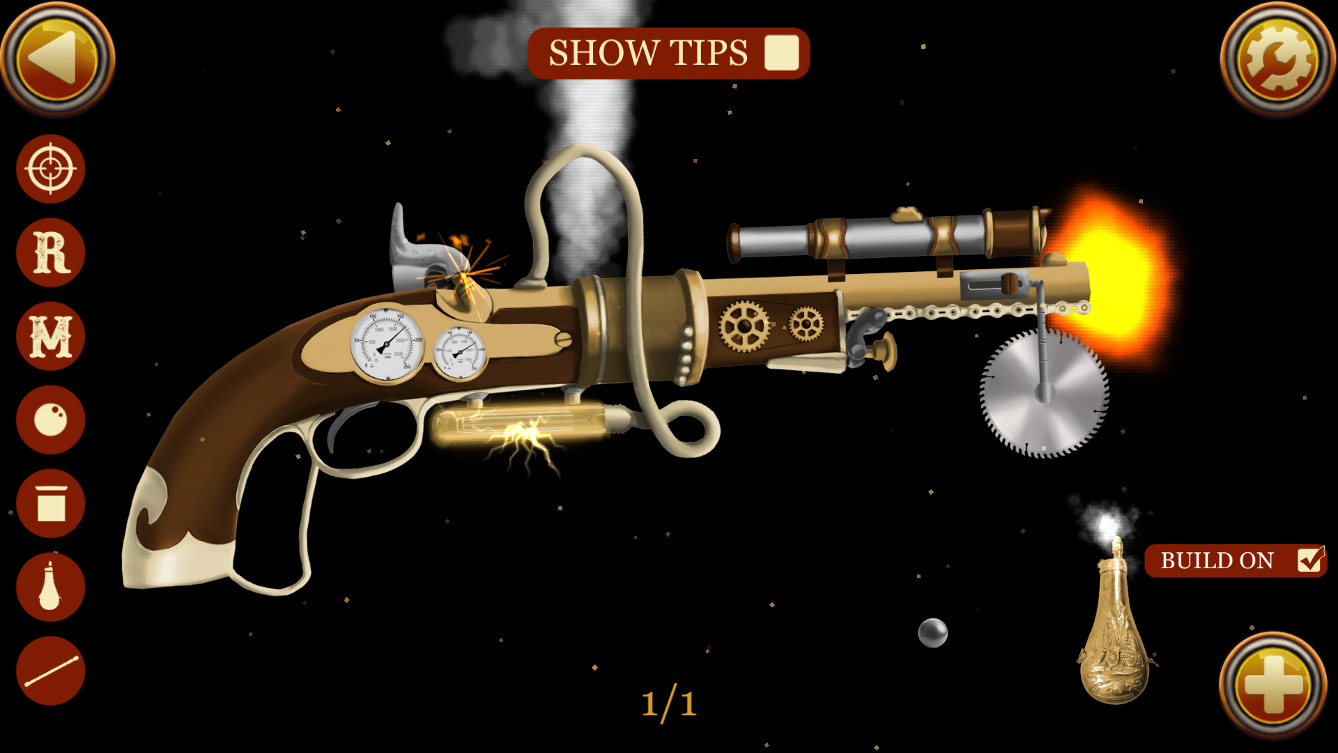 اسکرین شات 6 بازی Steampunk Weapons Simulator