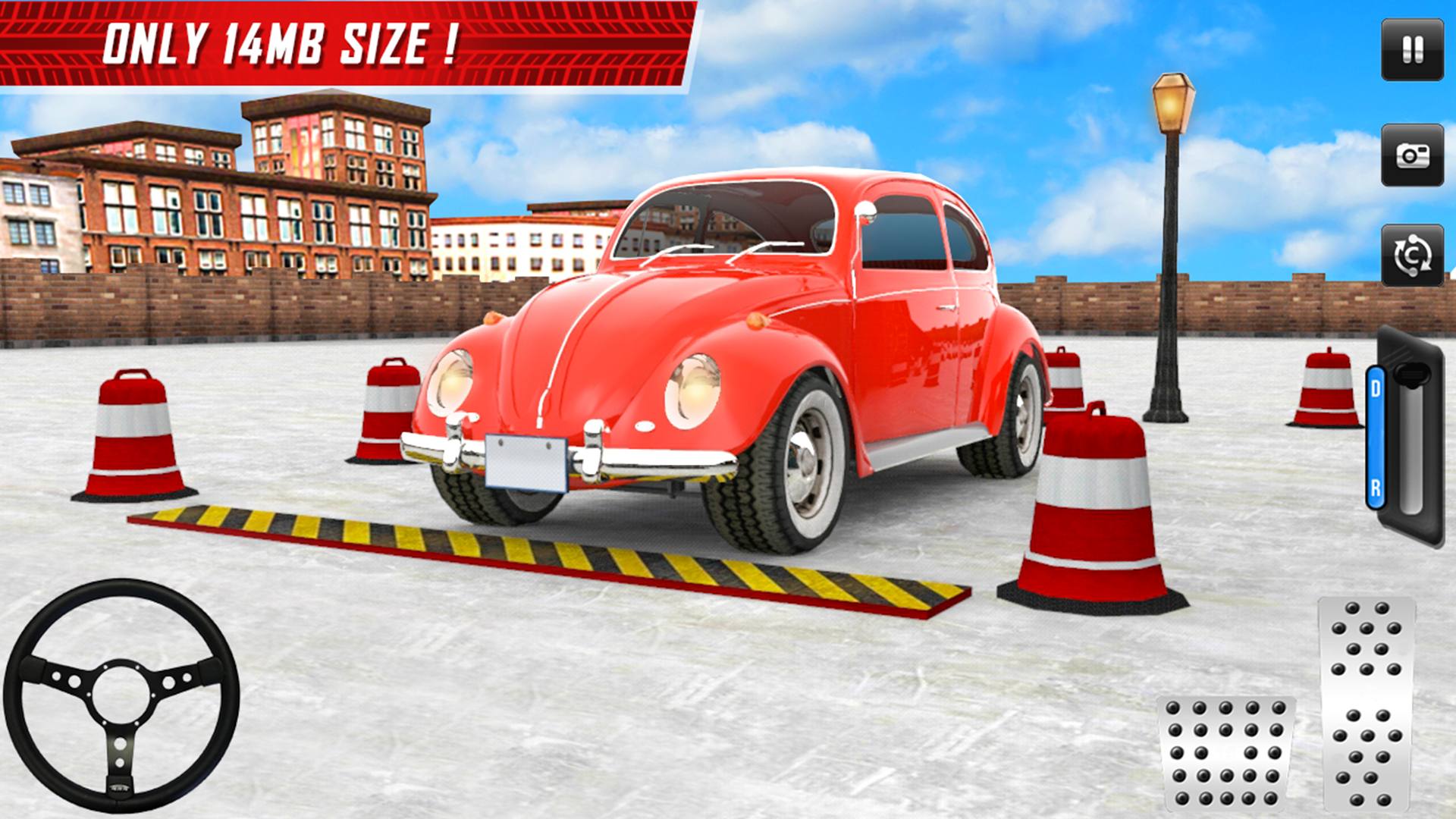 اسکرین شات 6 برنامه Classic Car Parking: Car Games