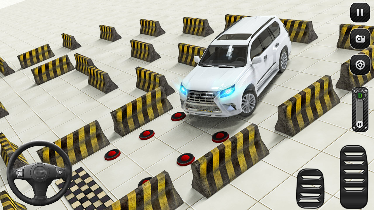 اسکرین شات 3 برنامه Prado Car Games Modern Parking