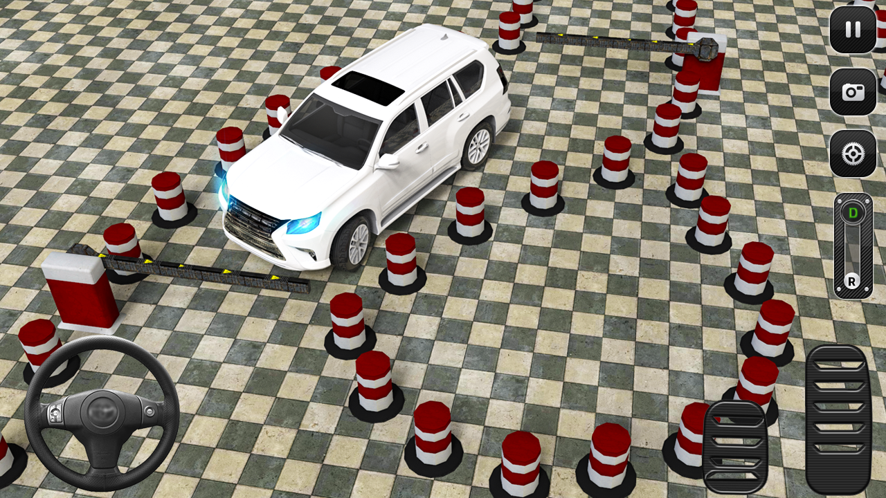 اسکرین شات 5 برنامه Prado Car Games Modern Parking