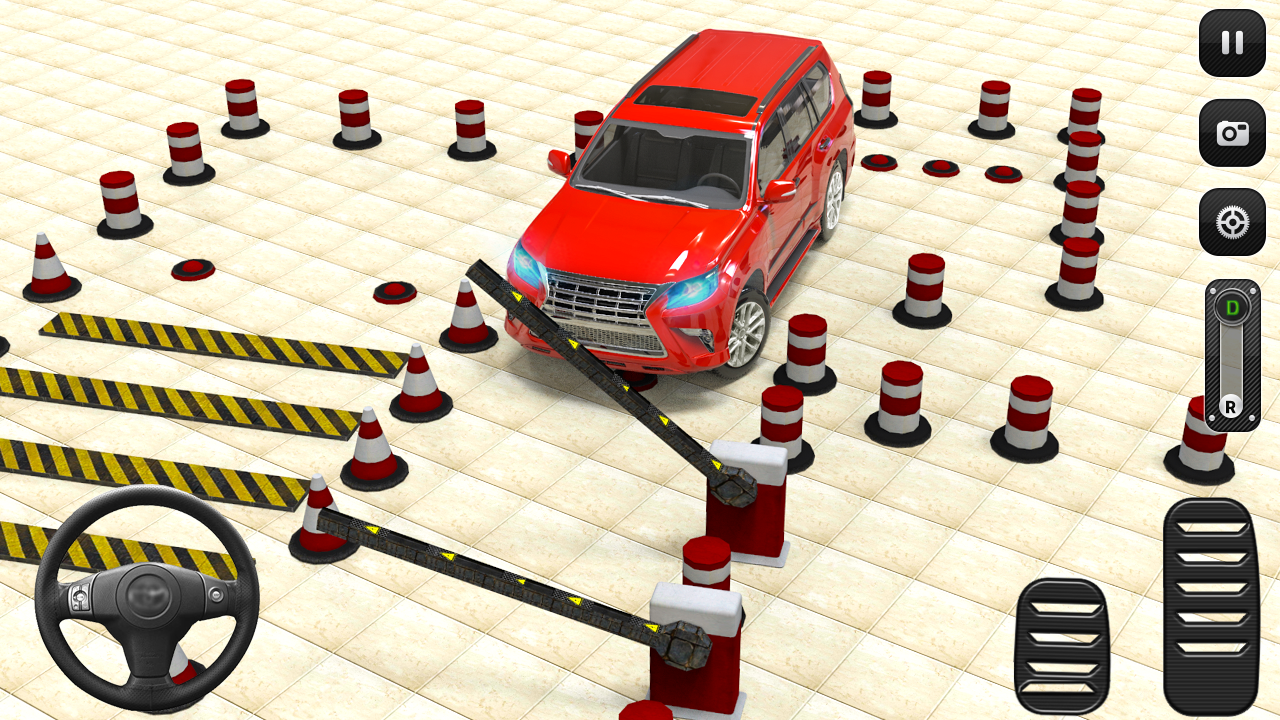 اسکرین شات 4 برنامه Prado Car Games Modern Parking
