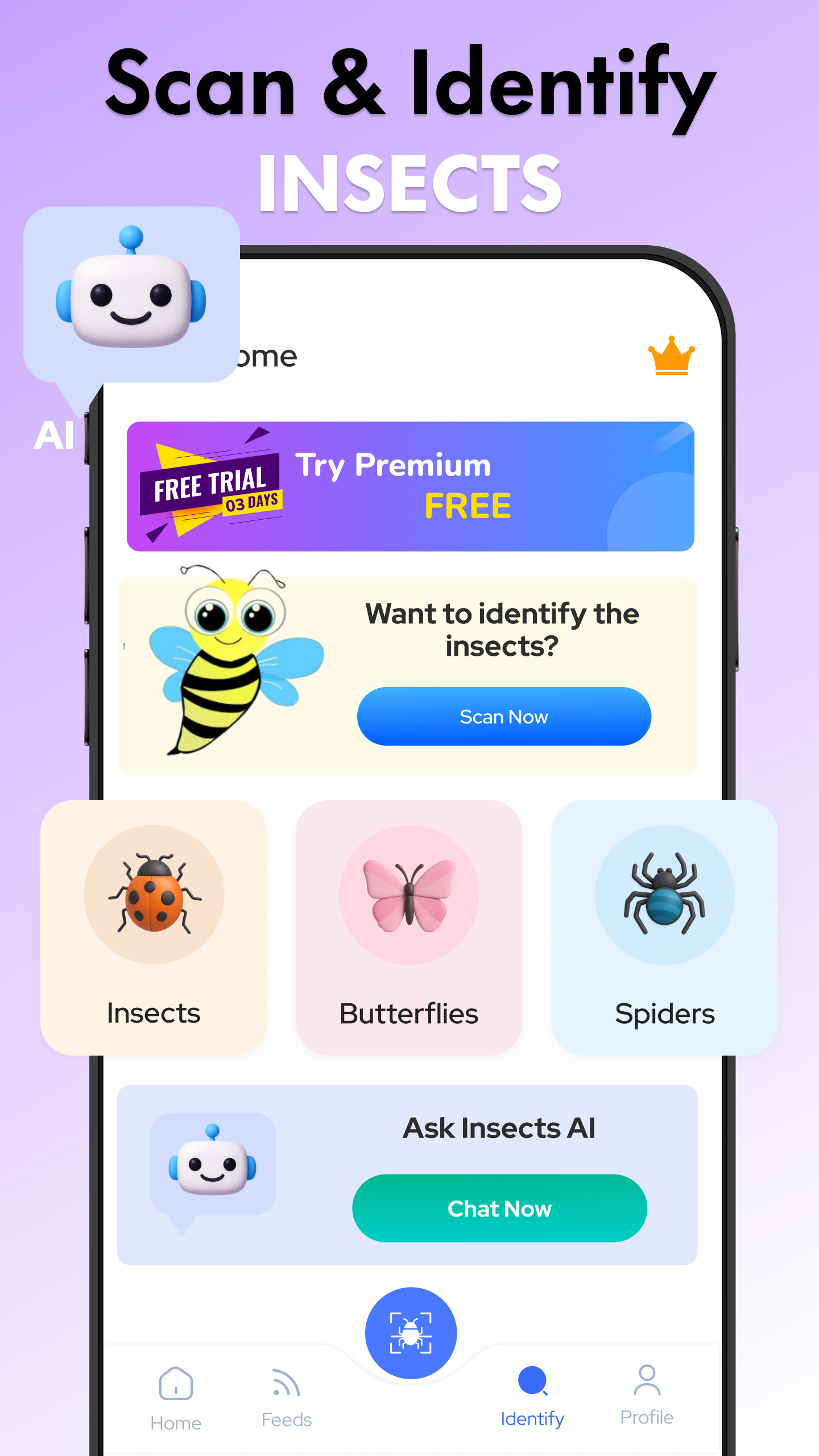 اسکرین شات 4 برنامه Bug Identifier AI: Insect ID