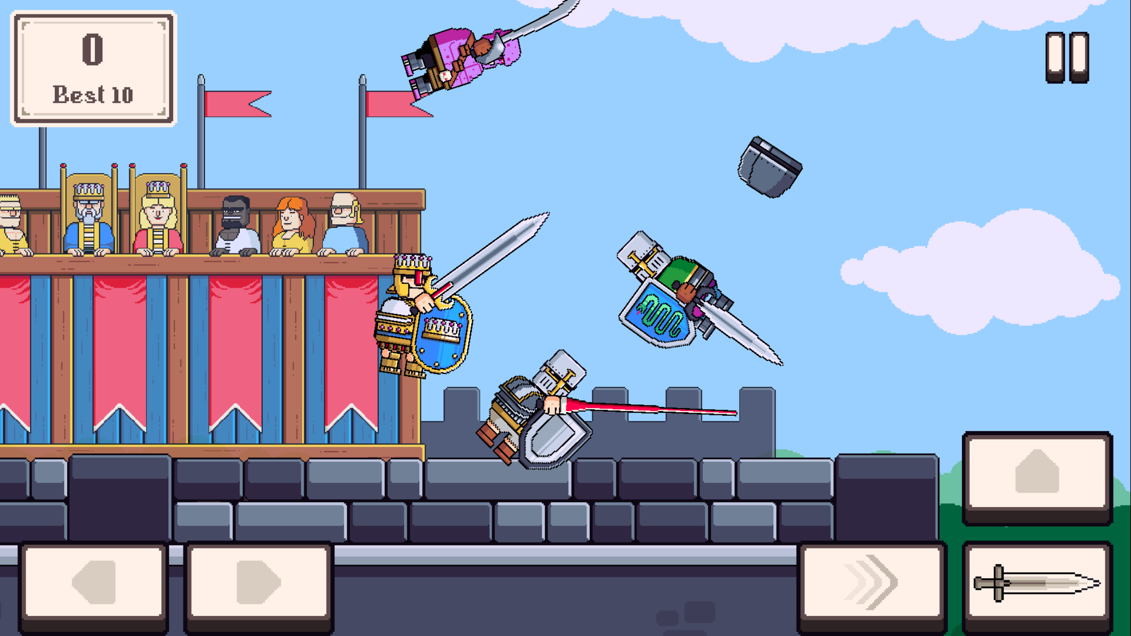 اسکرین شات 3 بازی Knight Brawl