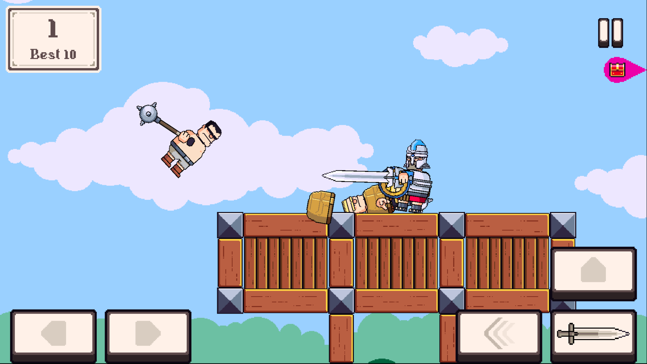 اسکرین شات 5 بازی Knight Brawl
