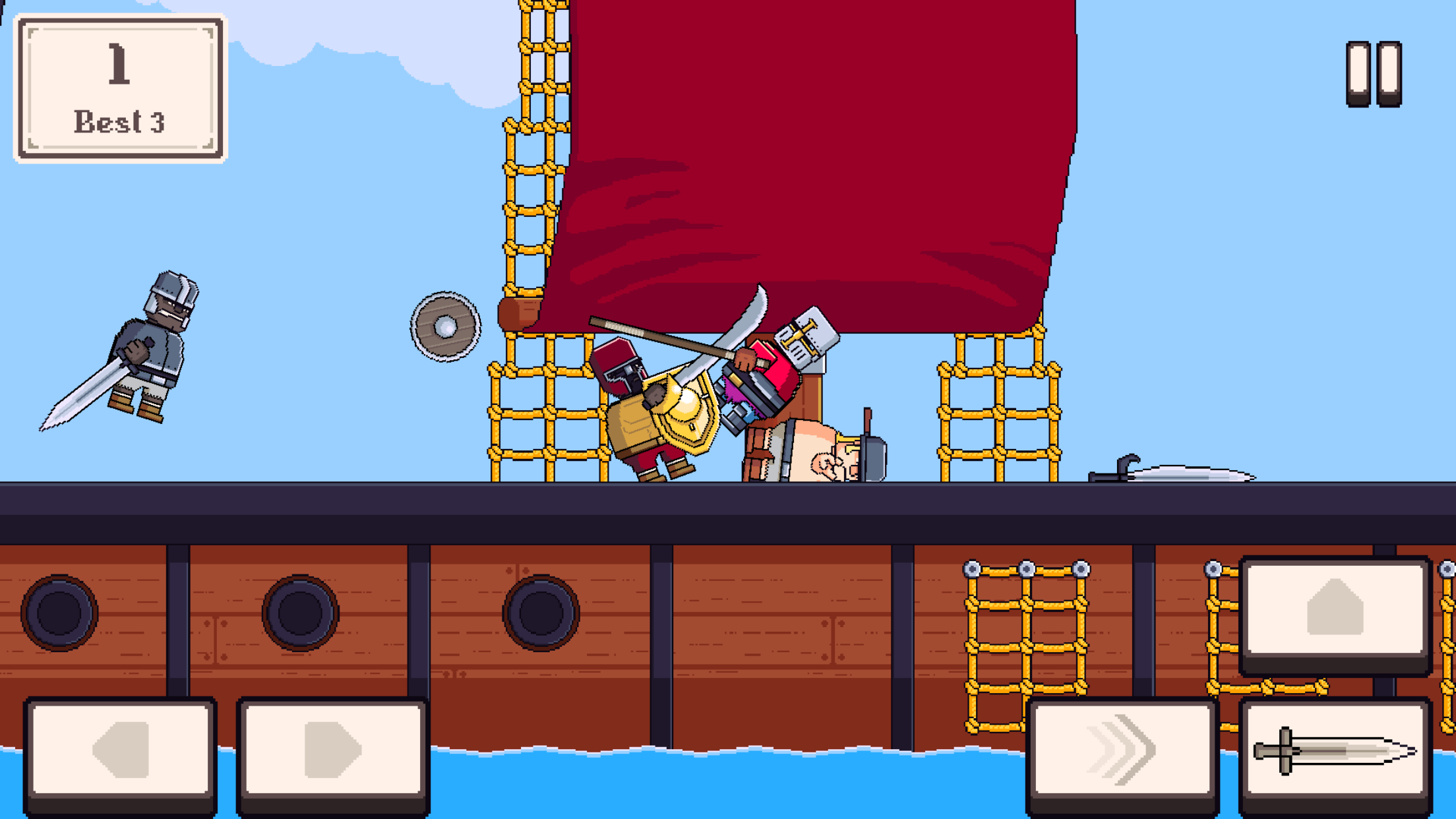 اسکرین شات 4 بازی Knight Brawl