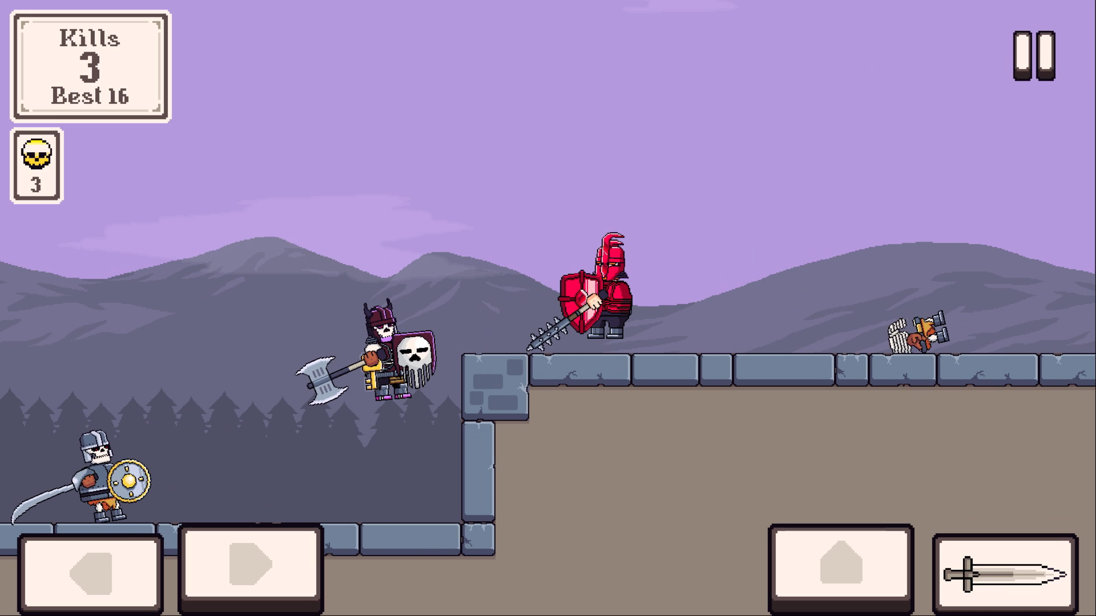 اسکرین شات 8 بازی Knight Brawl