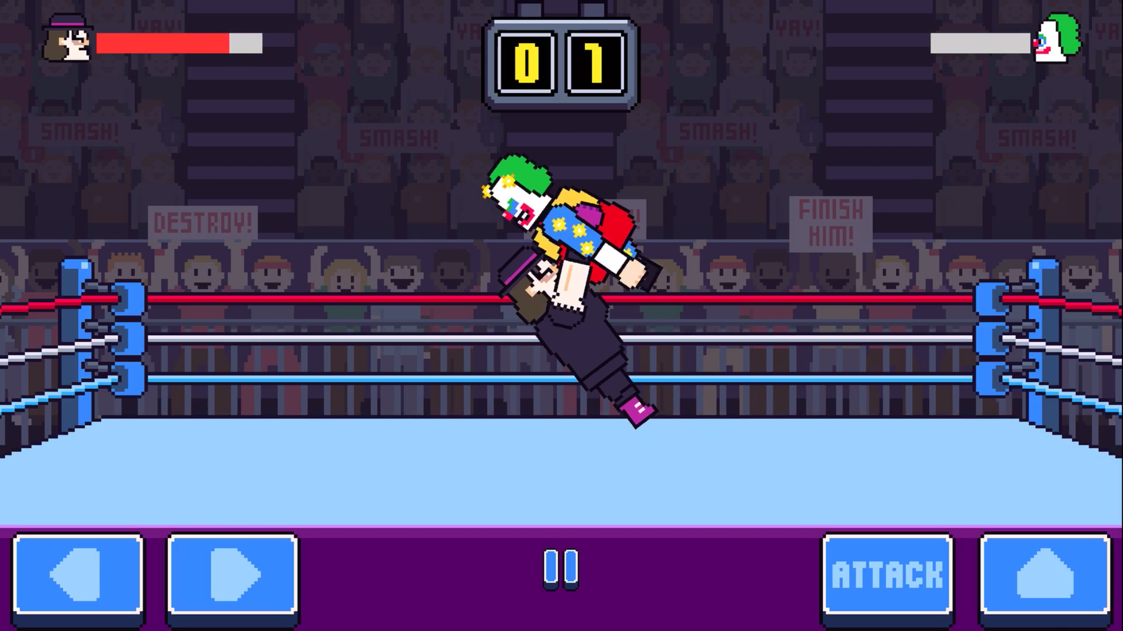 اسکرین شات 3 بازی Rowdy Wrestling