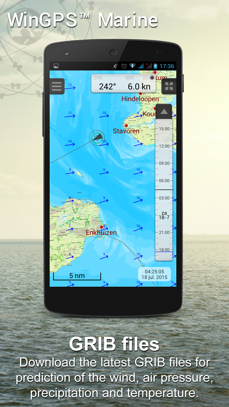 اسکرین شات 5 برنامه WinGPS™ Marine