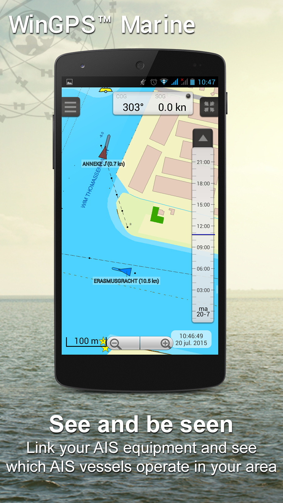 اسکرین شات 7 برنامه WinGPS™ Marine