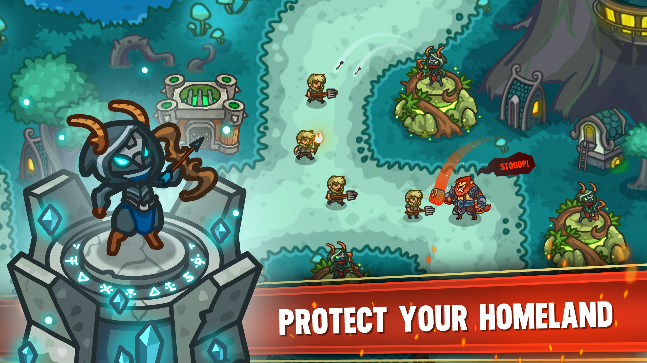 اسکرین شات 1 بازی Tower Defense: Magic Quest