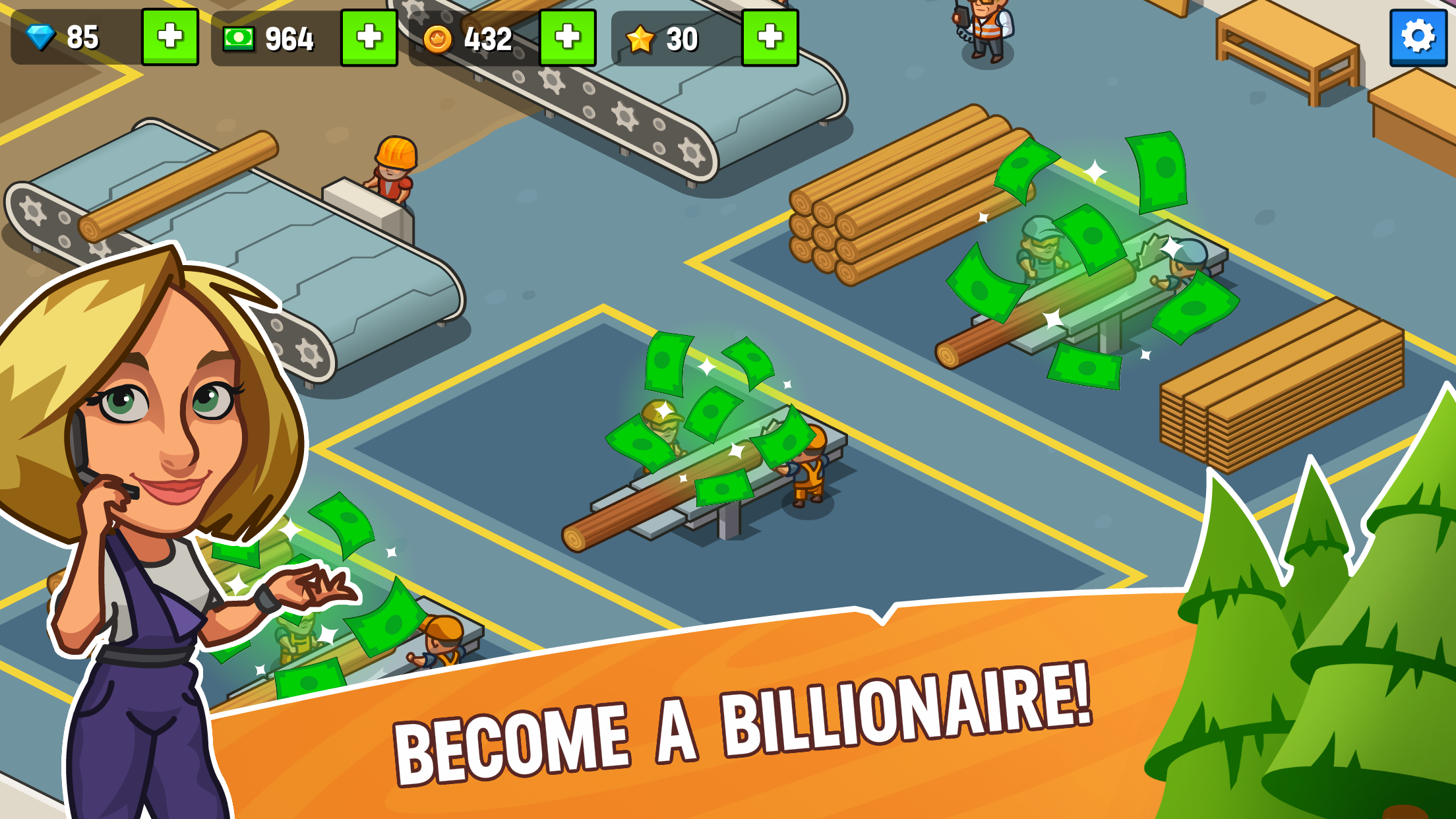 اسکرین شات 6 بازی Lumber Inc Tycoon