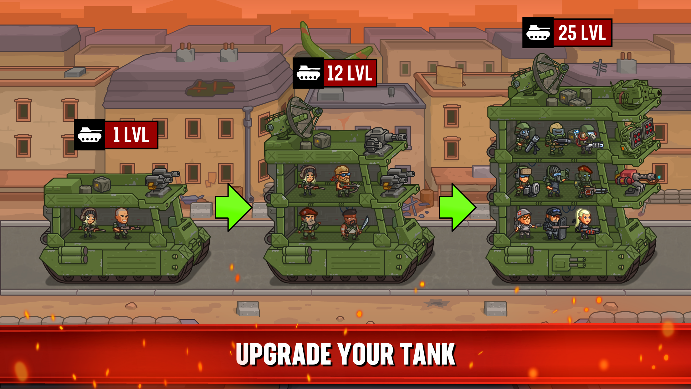 اسکرین شات 2 بازی World War Defense