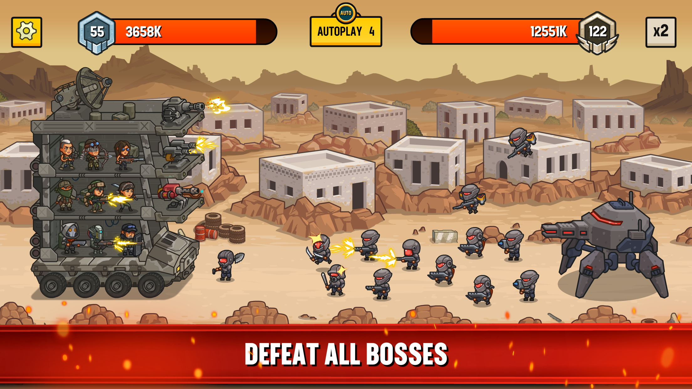 اسکرین شات 5 بازی World War Defense