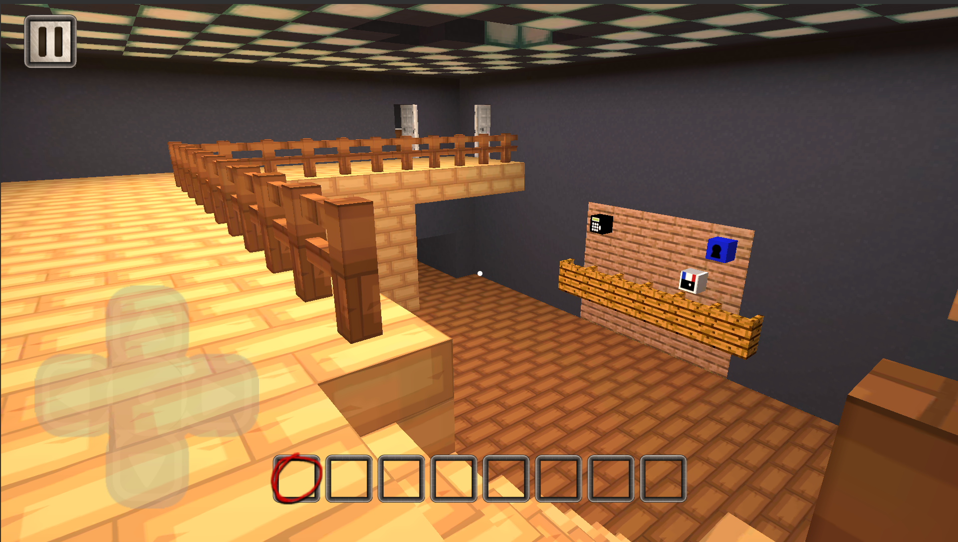 اسکرین شات 1 بازی blocky Granny mod chapter one