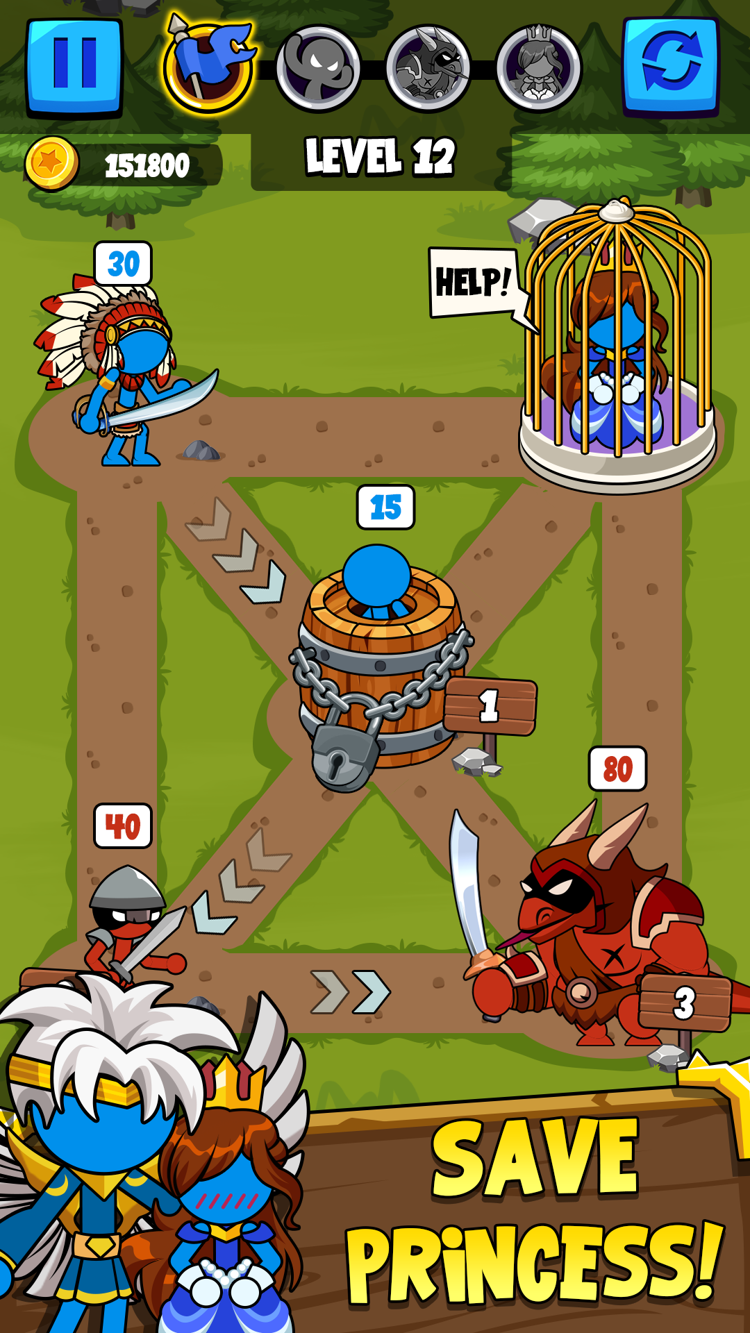 اسکرین شات 1 بازی Stick Army Battle