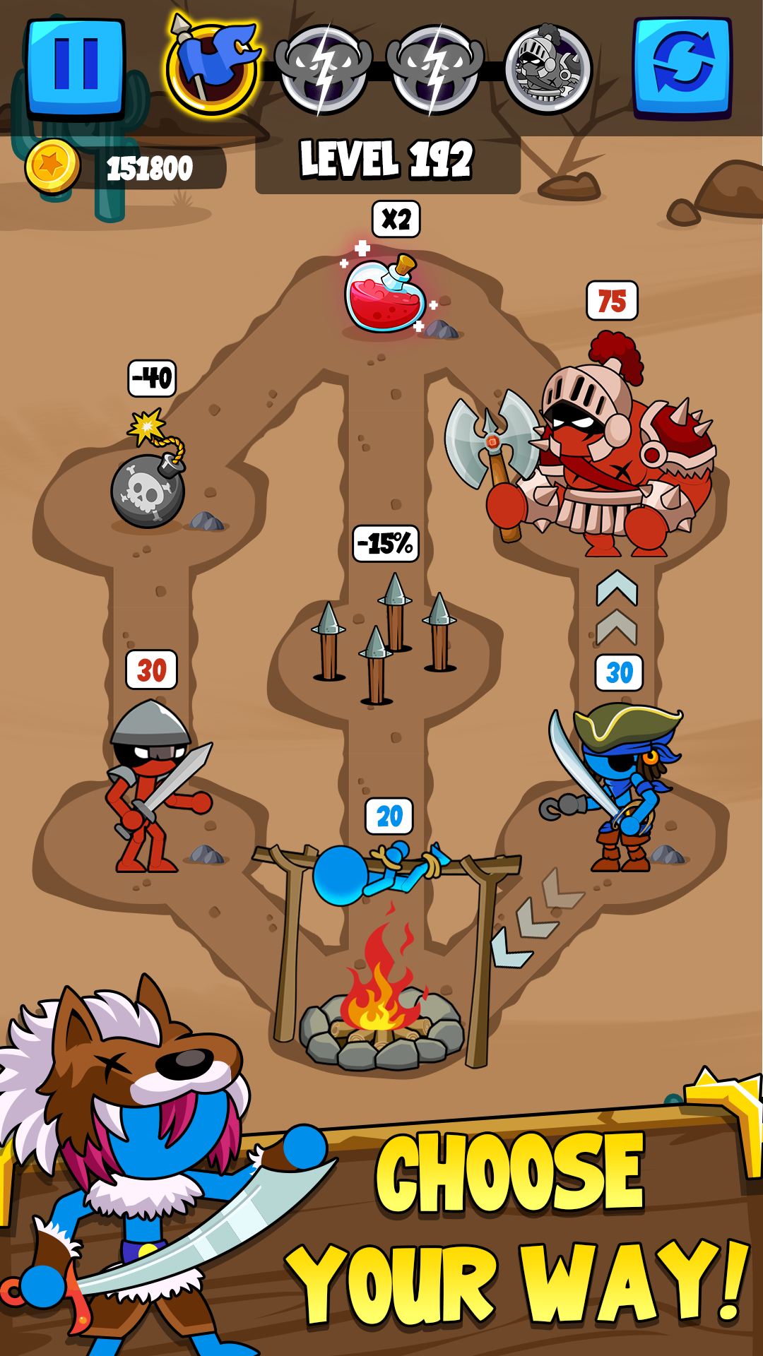 اسکرین شات 8 بازی Stick Army Battle