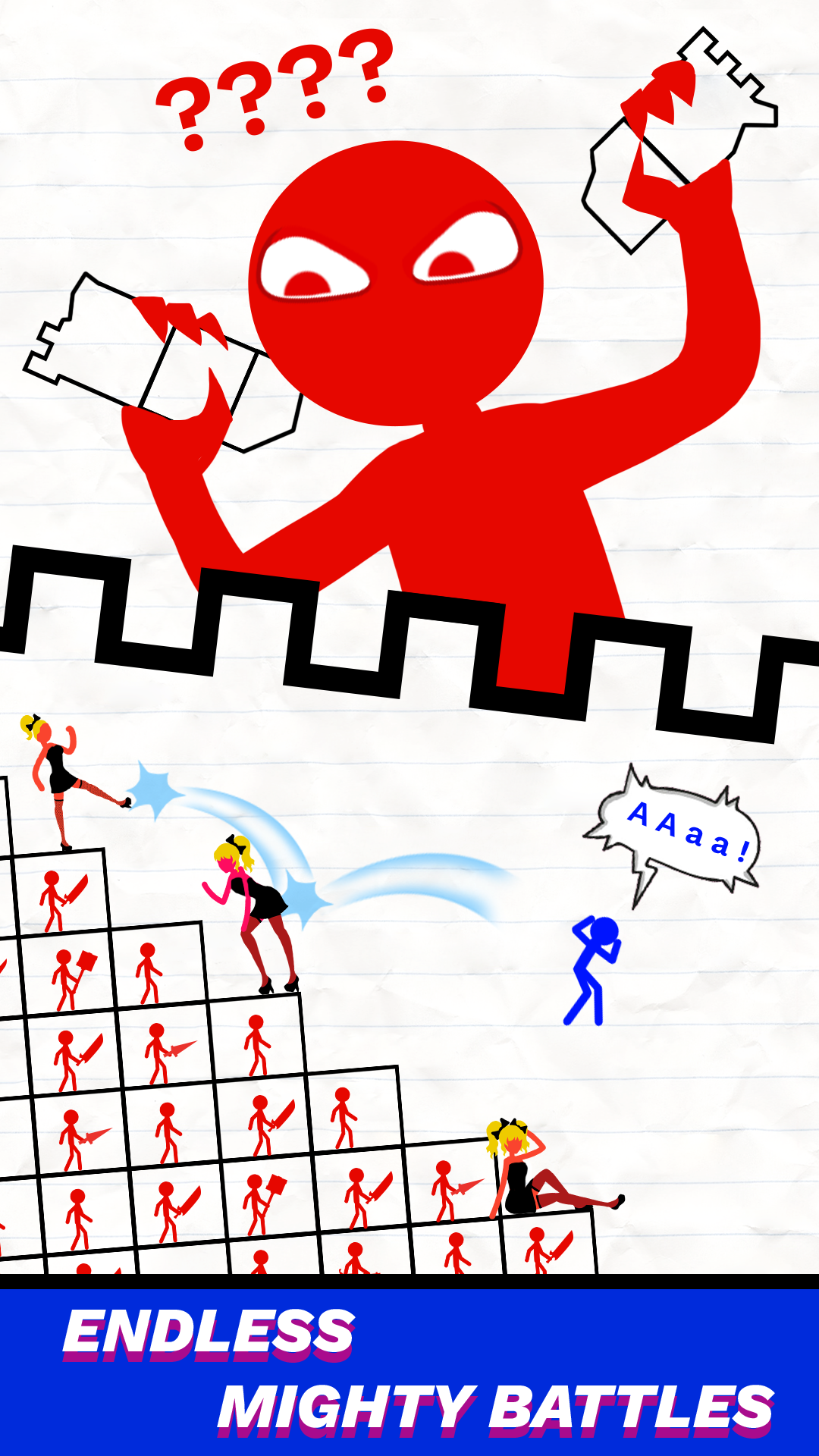 اسکرین شات 2 بازی Stick Battle: Mighty Tower War