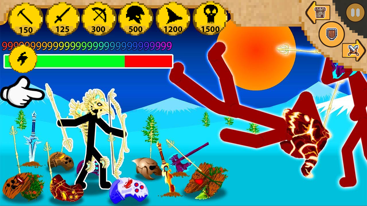 اسکرین شات 3 بازی Stick Battle Pixel