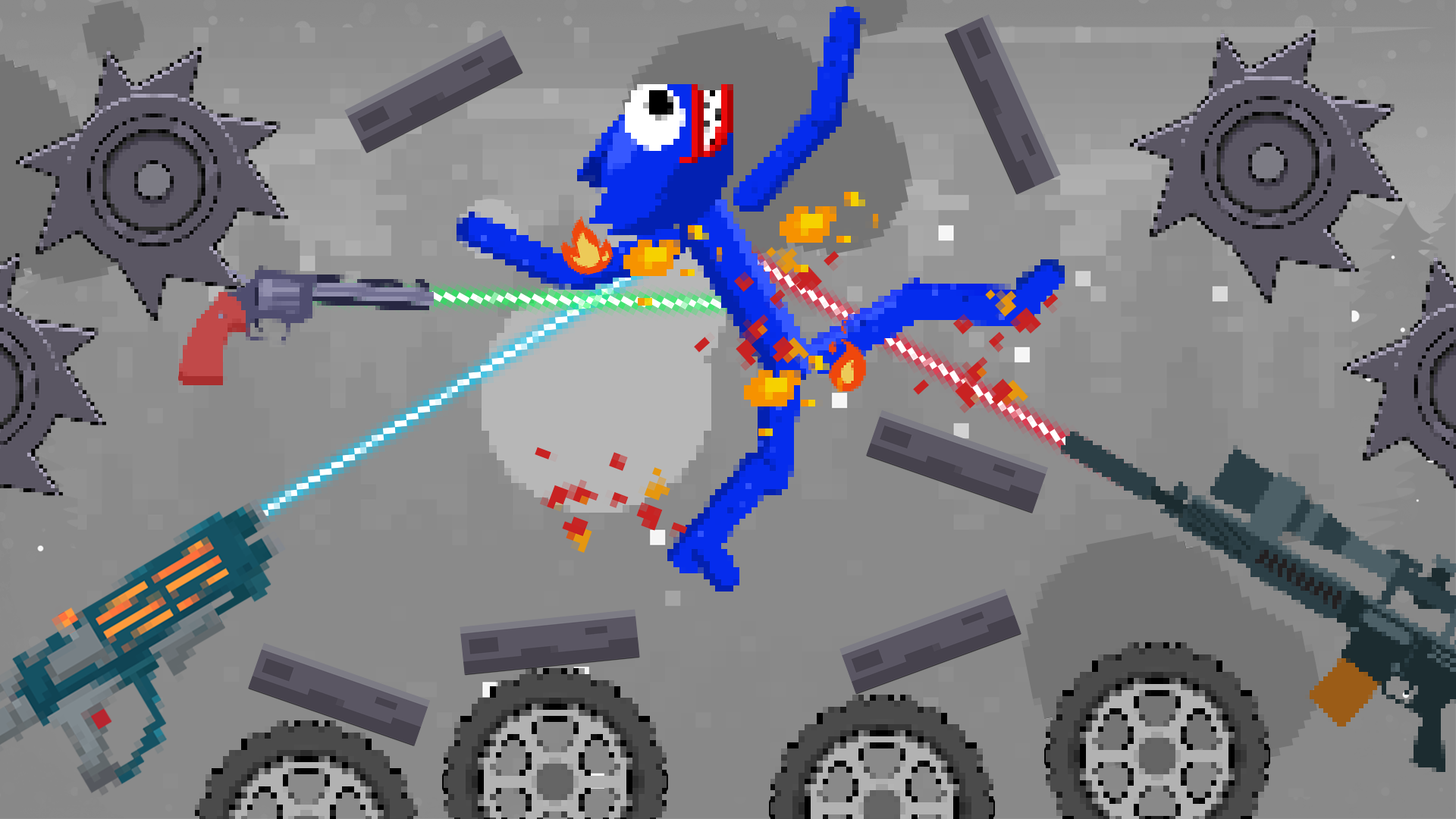 اسکرین شات 4 بازی Ragdoll Battle Playground